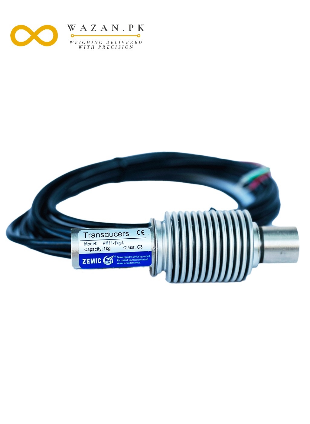 HM11 Zemic Bending Beam Load Cell Alloy steel, nickel-plated, single point bending beam, hermetically welded, tension or compression. Ingress protection (according to EN 60529): IP68 Suitable for belt scales, hopper scales and other electronic weighing devices. Accuracy Class C3 High accuracy.