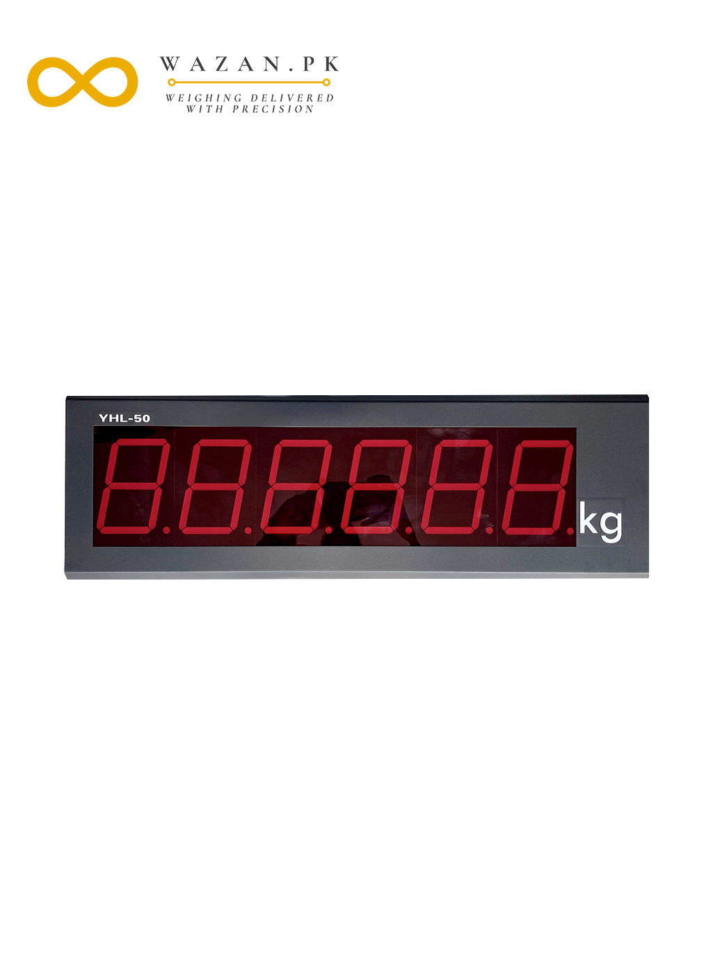 RS-232C Interface connectivity 6 Digit LED Display Material: Plastic 5 inch Display