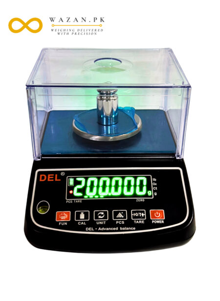 Plastic Housing LED Display Piece Counting function Capacity: 500g, Division: 1mg