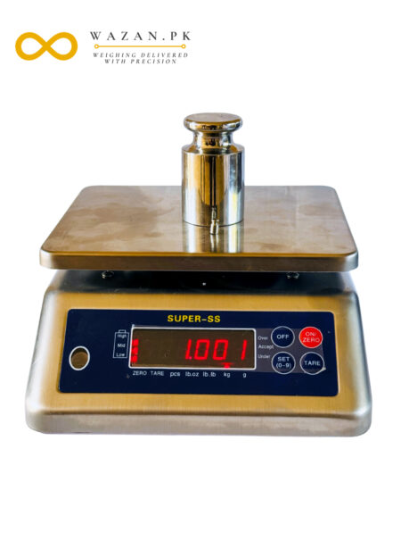 Stainless Steel (SS) Material LED Display TARE Option Piece counting function