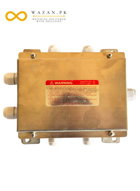 Material: Stainless Steel (SS) Waterproof and Dust Proof Protection Class: IP68 Can connect upto 8 loadcells